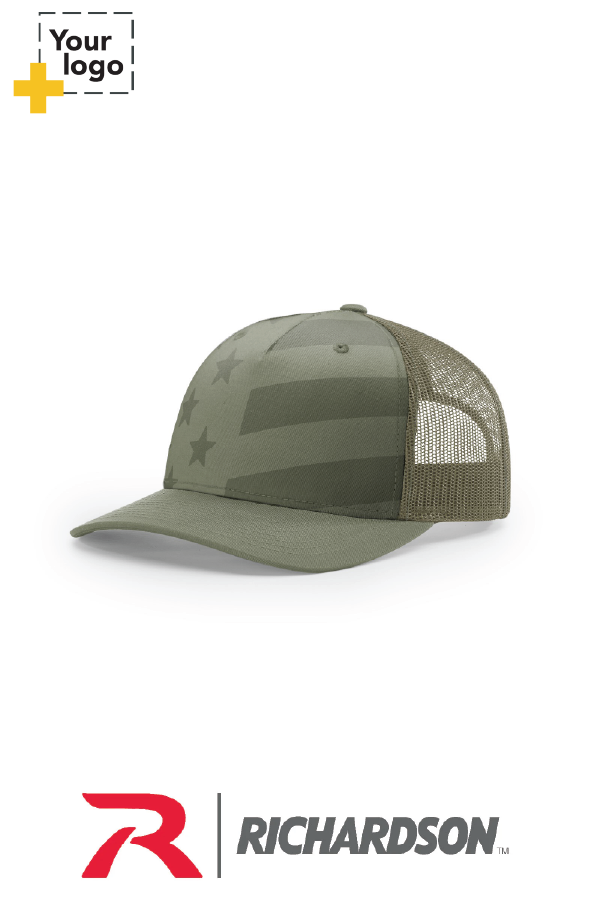 Richardson 112PFP | PRINTED FIVE PANEL TRUCKER