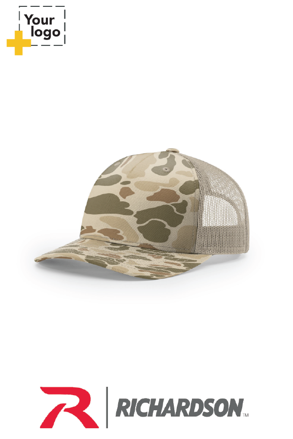 Richardson 112PFP | PRINTED FIVE PANEL TRUCKER