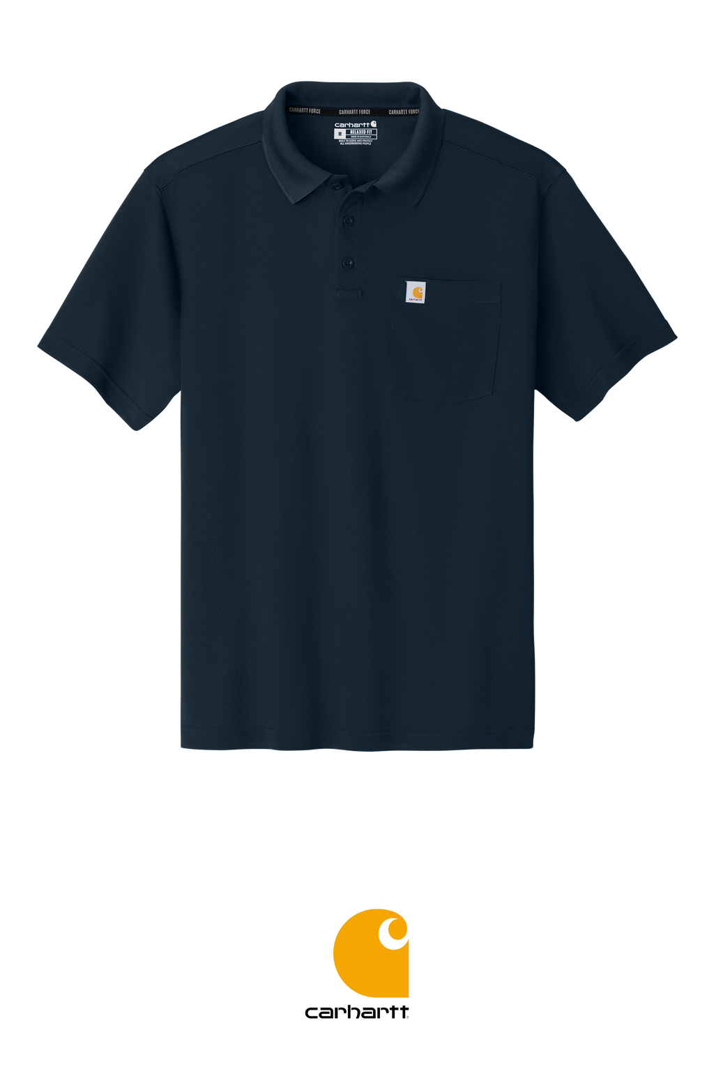 Carhartt Force® Snag-Resistant Pocket Polo + YOUR LOGO