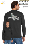 Custom Gildan® DryBlend® 50 Cotton/50 Poly Long Sleeve T-Shirt - Duck Camo
