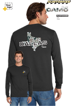 Custom Gildan® DryBlend® 50 Cotton/50 Poly Long Sleeve T-Shirt - Duck Camo