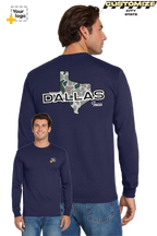 Custom Gildan® DryBlend® 50 Cotton/50 Poly Long Sleeve T-Shirt - Duck Camo