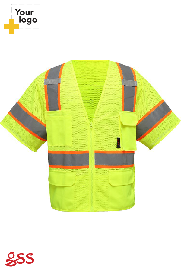 Class 3 Premium Vest with 6 Pockets