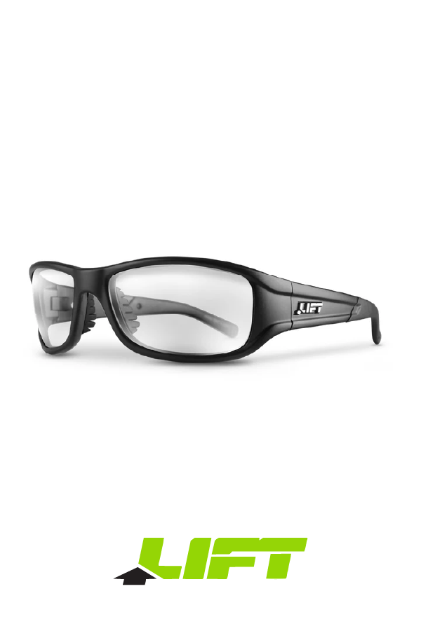 LIFT ALIAS Safety Glasses - Matte Black