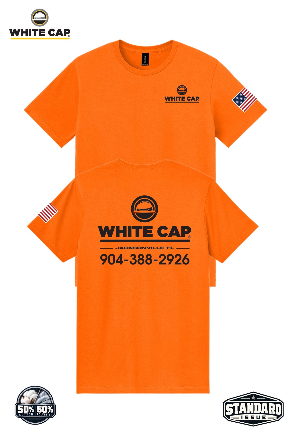 Your Location Core Blend Tee - White Cap