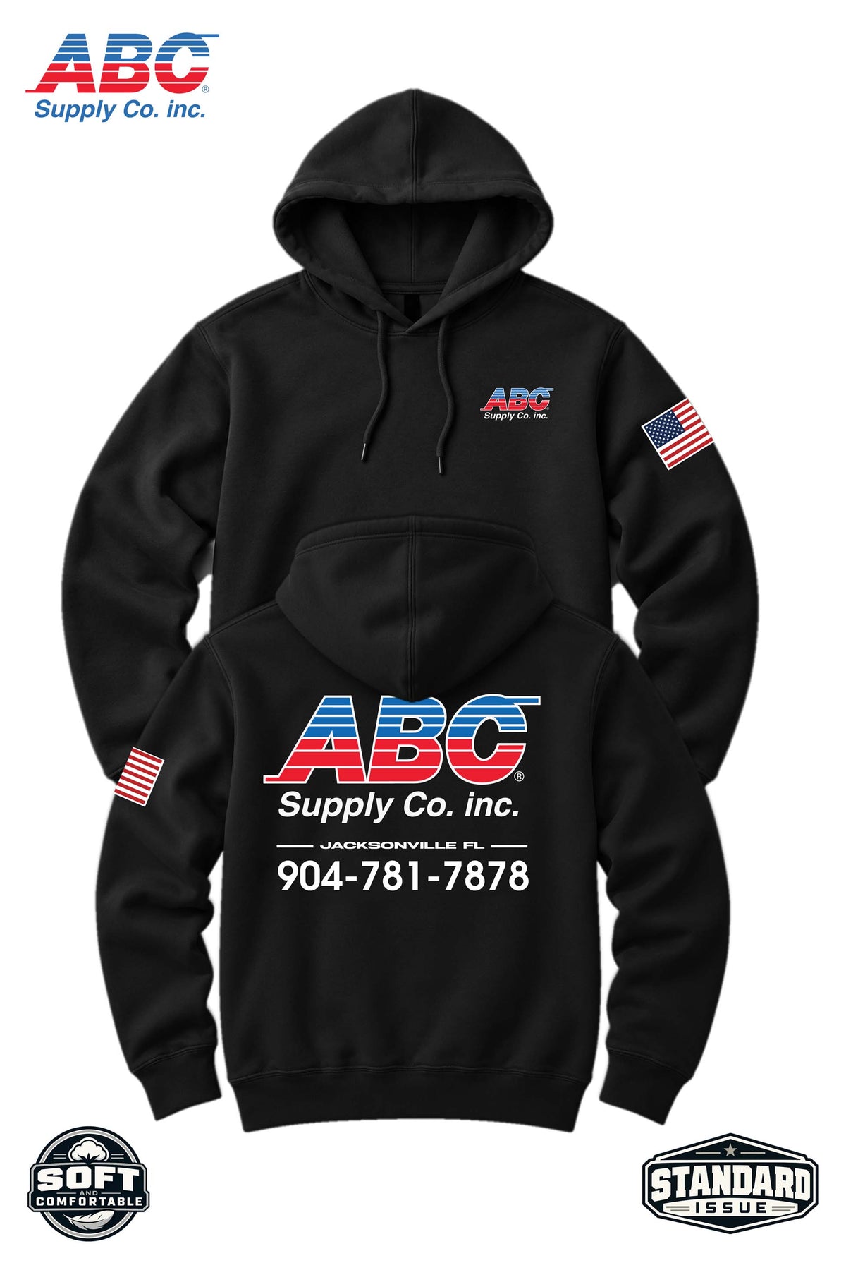 Your Location Hooded Sweatshirt - ABC