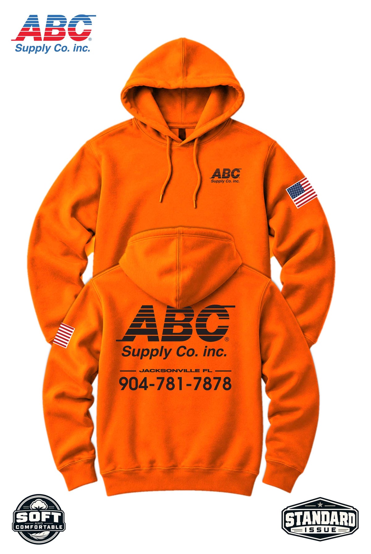 Your Location Hooded Sweatshirt - ABC