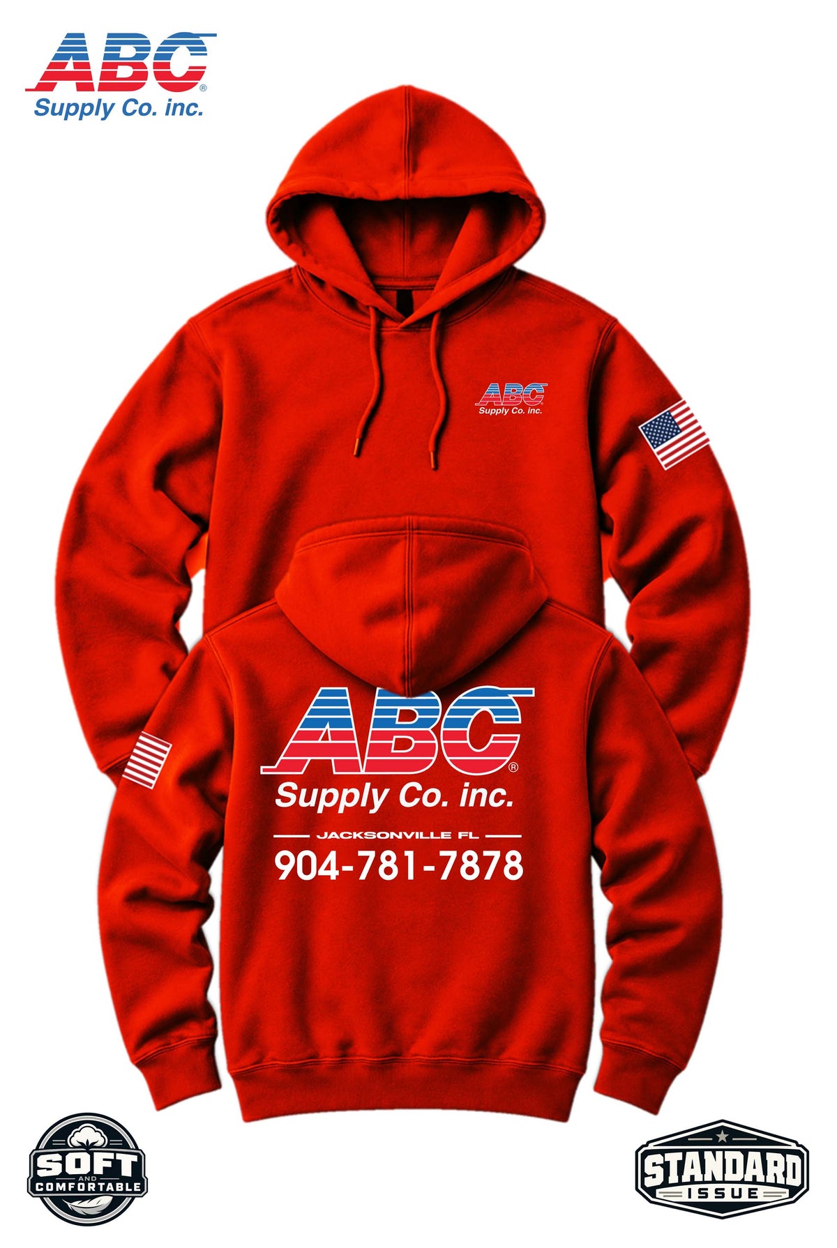 Your Location Hooded Sweatshirt - ABC