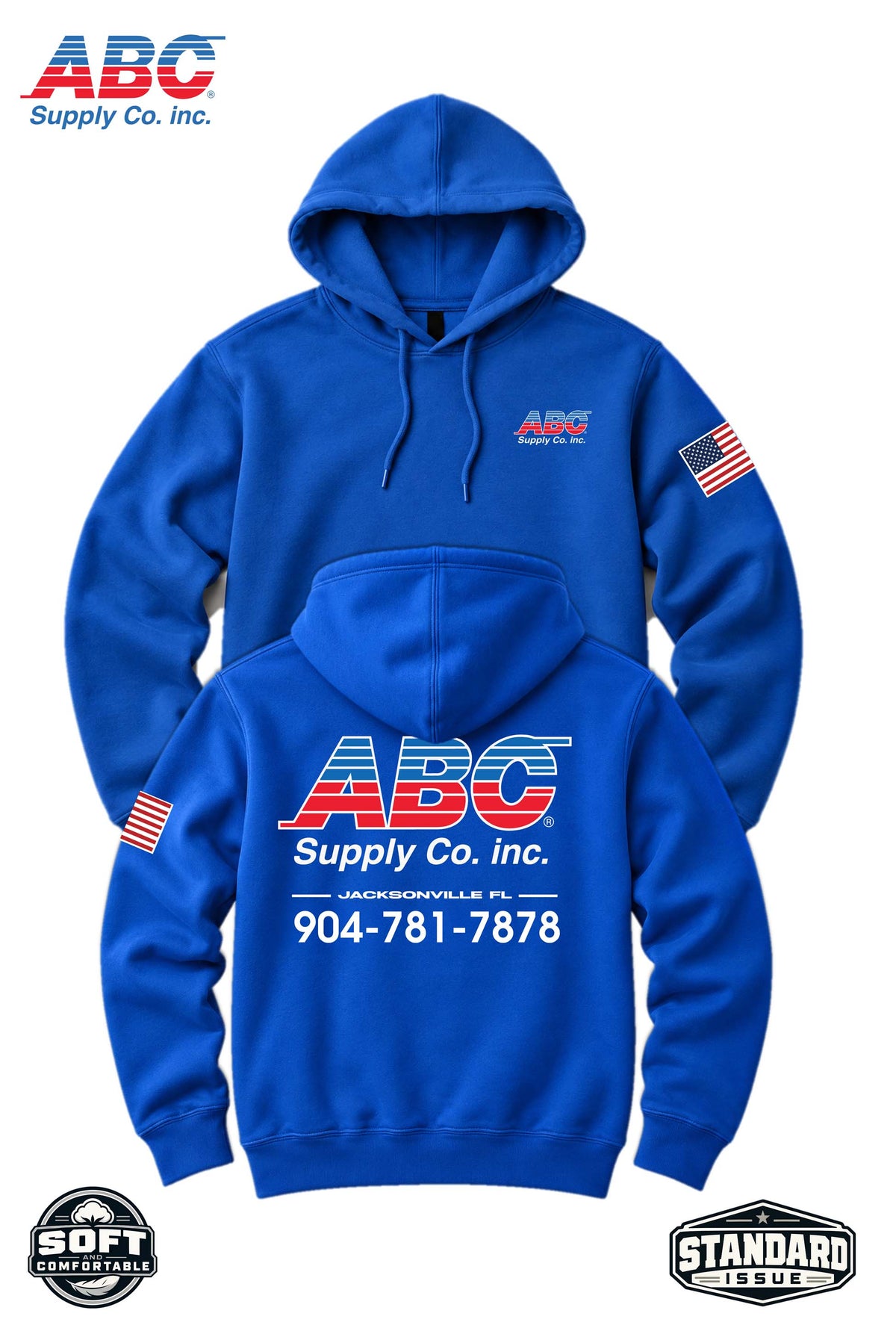 Your Location Hooded Sweatshirt - ABC