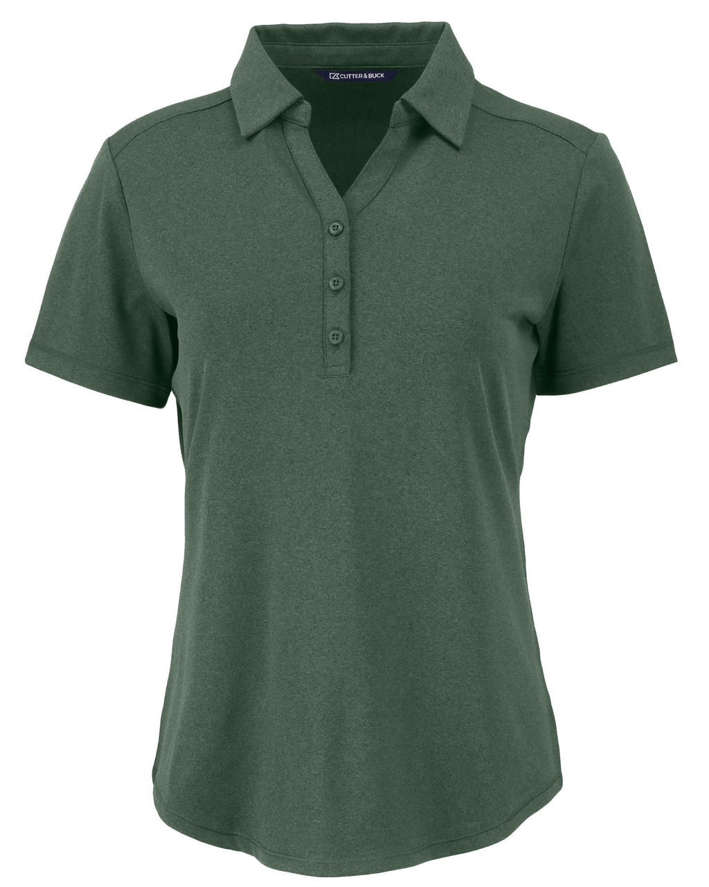 Cutter & Buck Forge Recycled Four-Way Stretch Women's Polo + YOUR LOGO
