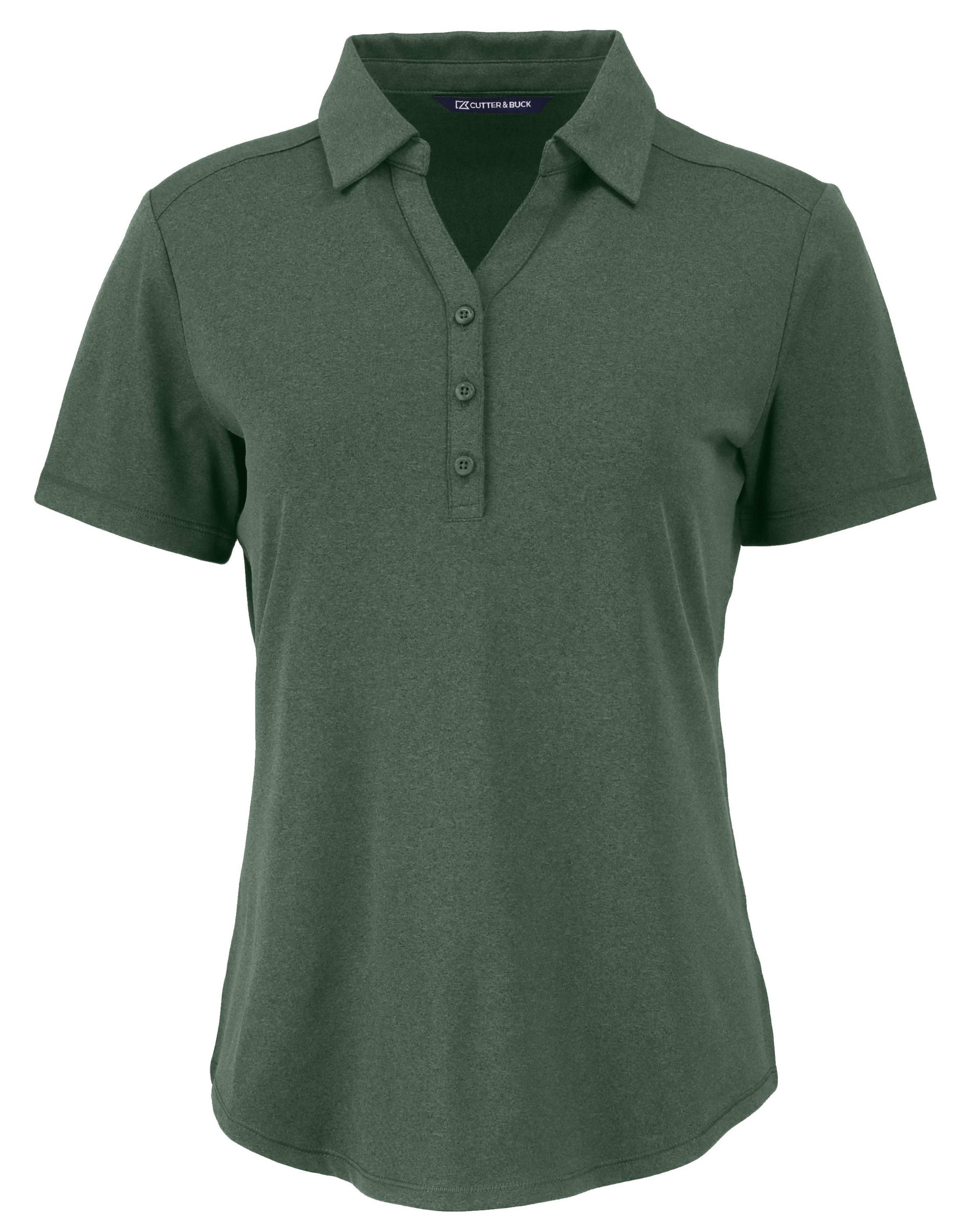 Cutter & Buck Forge Recycled Four-Way Stretch Women's Polo + YOUR LOGO