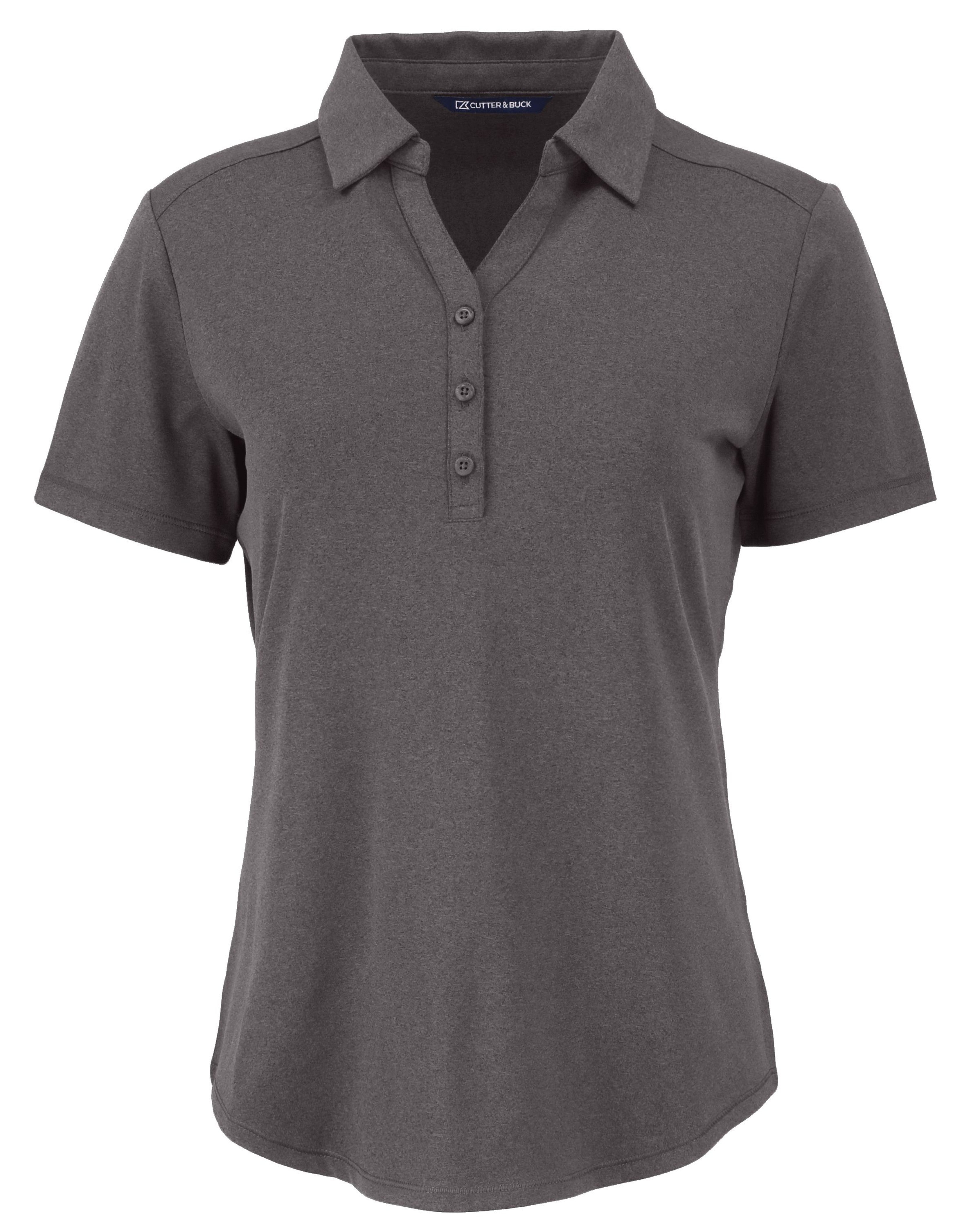 Cutter & Buck Forge Recycled Four-Way Stretch Women's Polo + YOUR LOGO