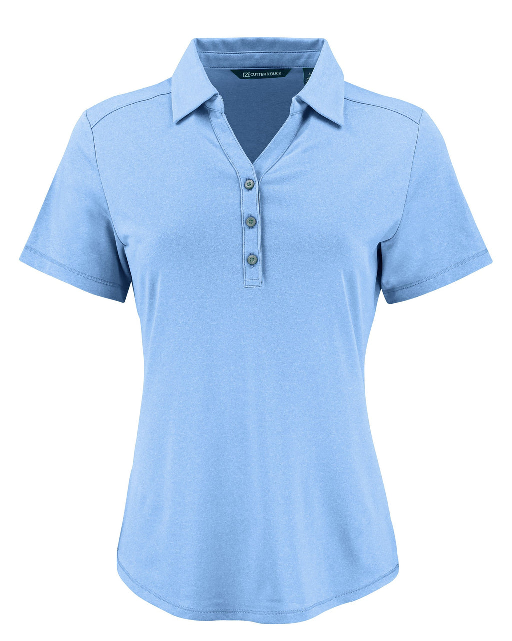 Cutter & Buck Forge Recycled Four-Way Stretch Women's Polo + YOUR LOGO