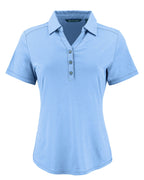 Cutter & Buck Forge Recycled Four-Way Stretch Women's Polo + YOUR LOGO