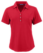 Cutter & Buck Forge Recycled Four-Way Stretch Women's Polo + YOUR LOGO