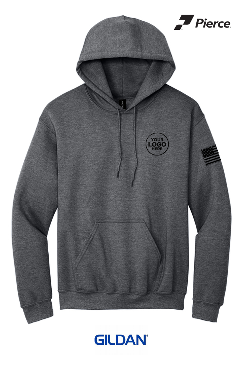 Gildan® Heavy Blend™ Hooded Sweatshirt - Topographical State