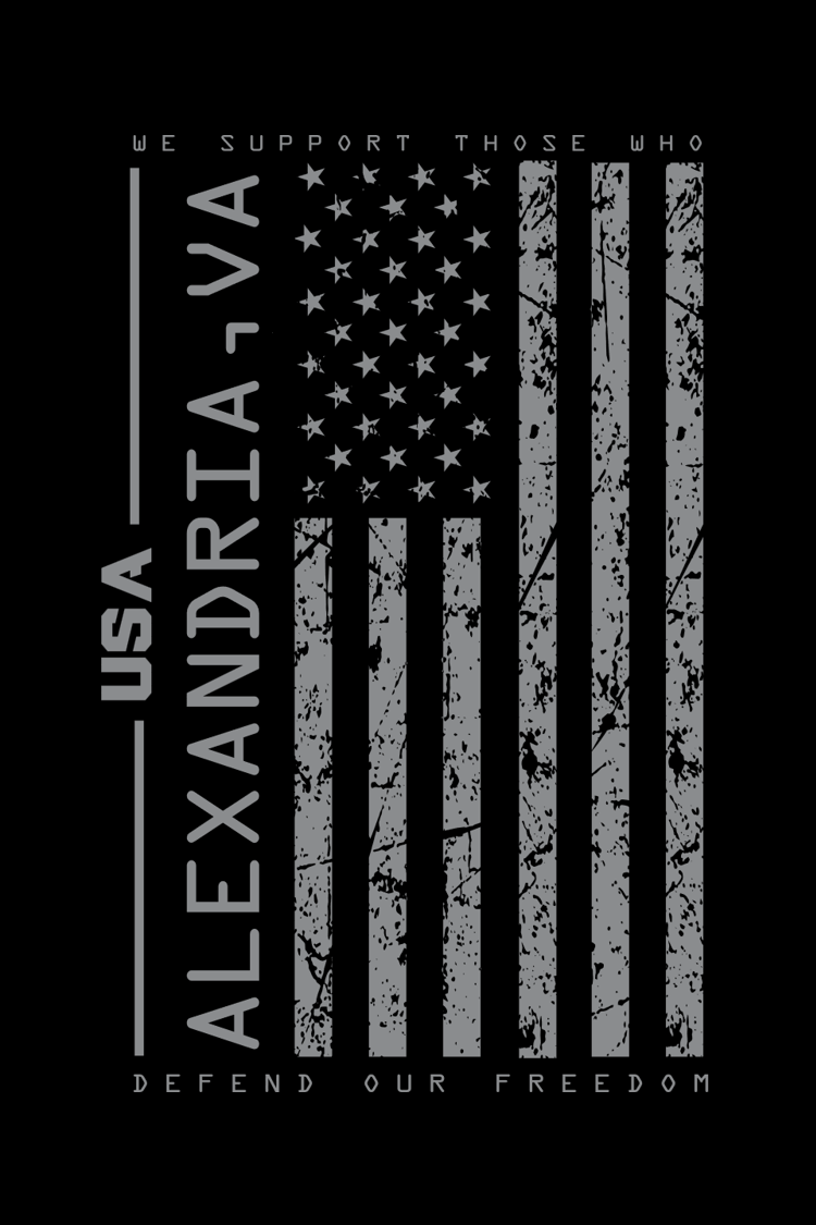 Custom Gildan® DryBlend® 50 Cotton/50 Poly T-Shirt - Salute To Service