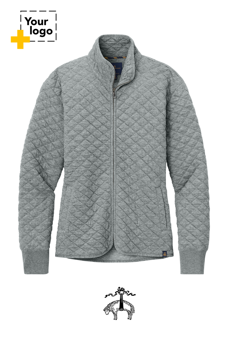 Brooks Brothers® Women’s Diamond Quilt Full-Zip
