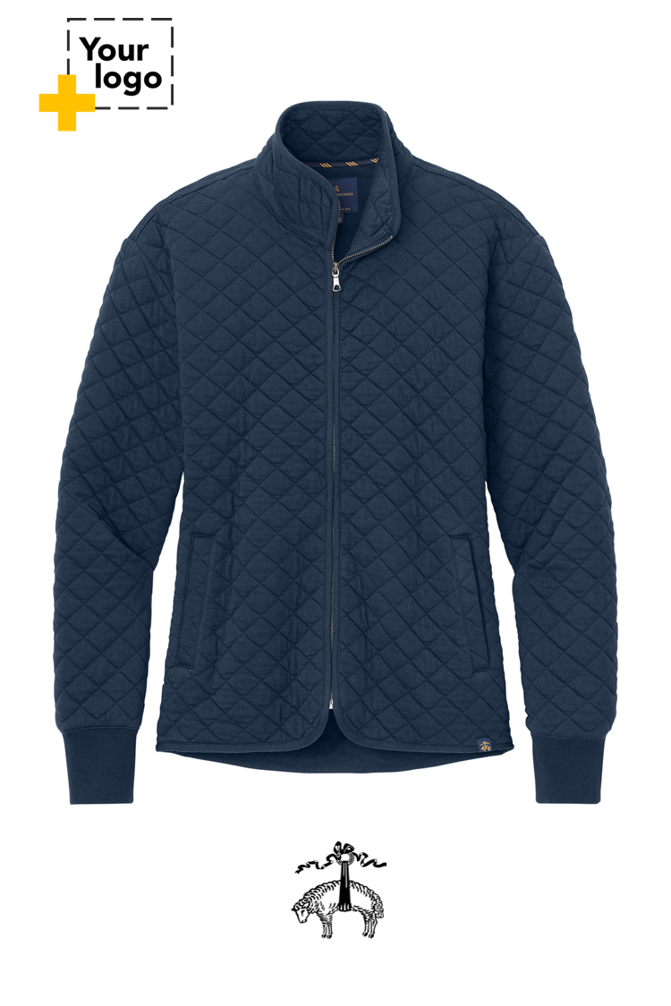Brooks Brothers® Women’s Diamond Quilt Full-Zip