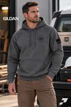 Gildan® Heavy Blend™ Hooded Sweatshirt - Topographical State