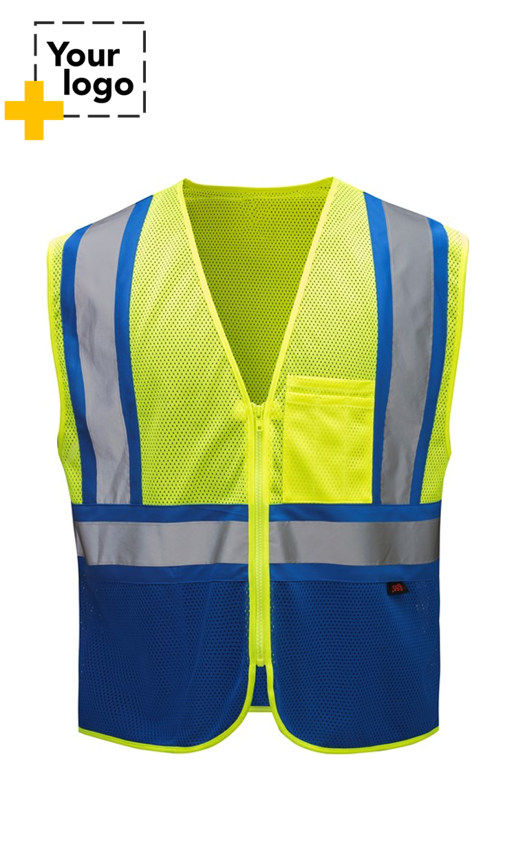 Enhanced Visibility Multi-color Vest