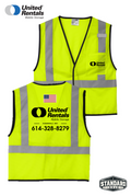 CornerStone® ANSI 107 Class 2 Economy Mesh One-Pocket Vest - UR Mobile Storage
