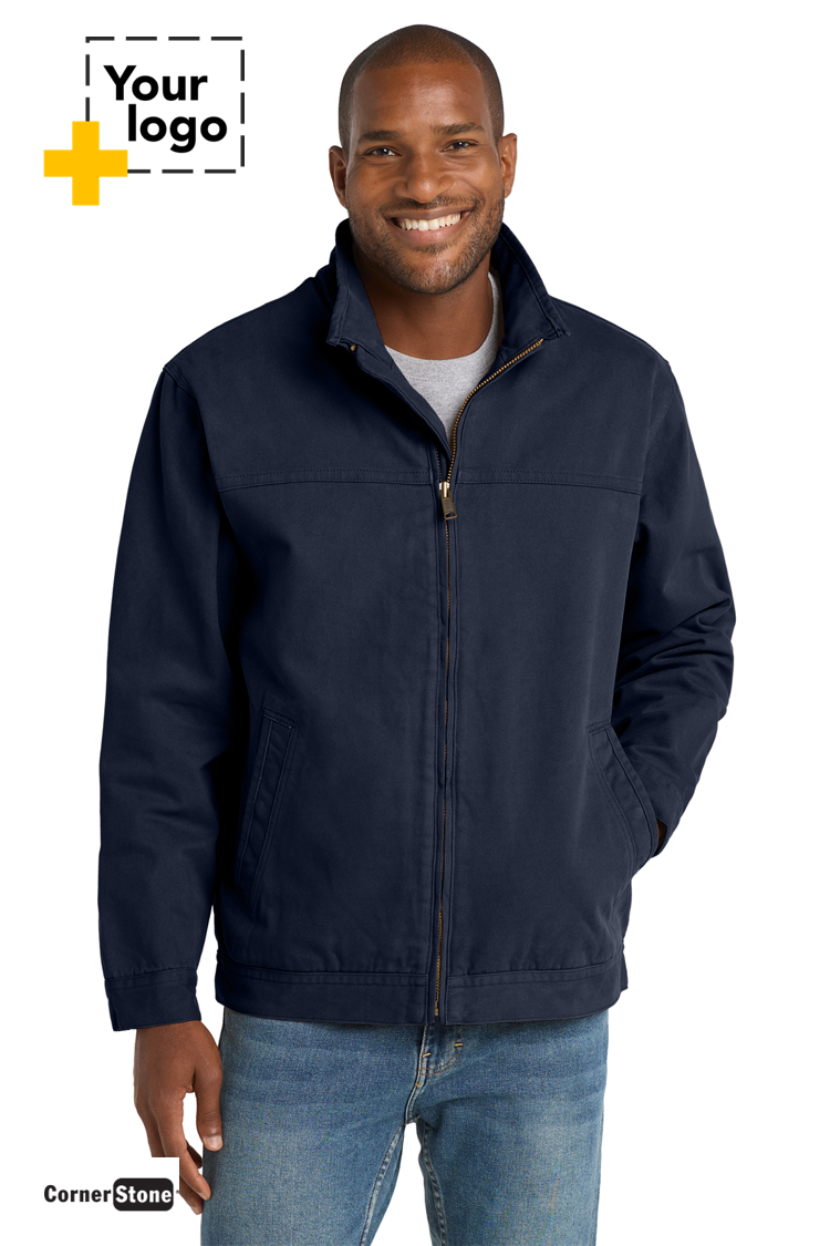 CornerStone® Washed Duck Cloth Flannel-Lined Work Jacket