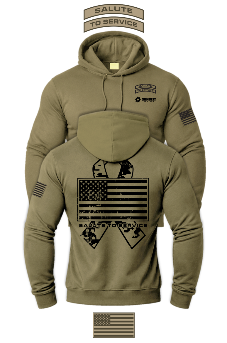 Salute to Service Hooded Sweatshirt - Sunbelt Rentals