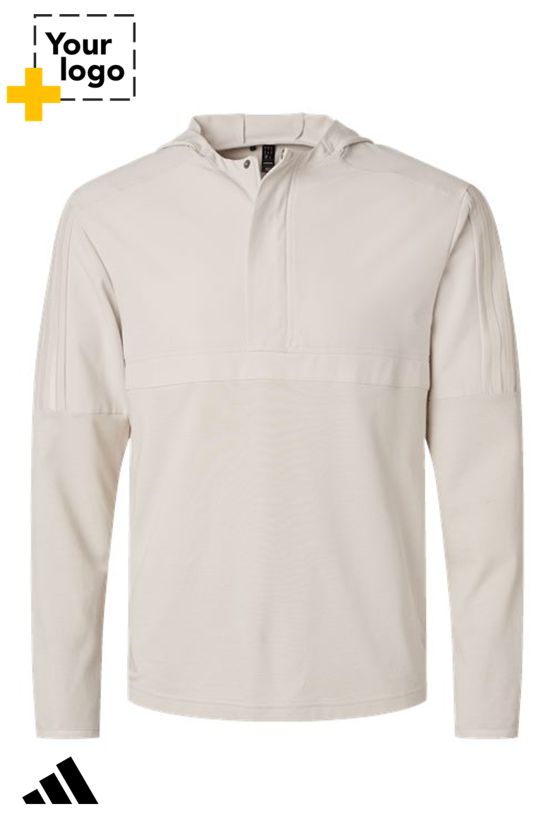 Adidas Men's Half-Zip Hooded Anorak