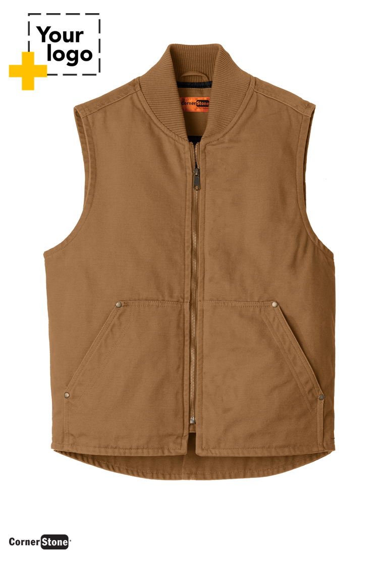CornerStone® Washed Duck Cloth Vest