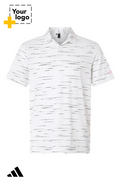 Adidas Men's Ultimate365 Mesh Glimmer Print Polo