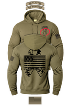 Salute to Service Hooded Sweatshirt + YOUR LOGO