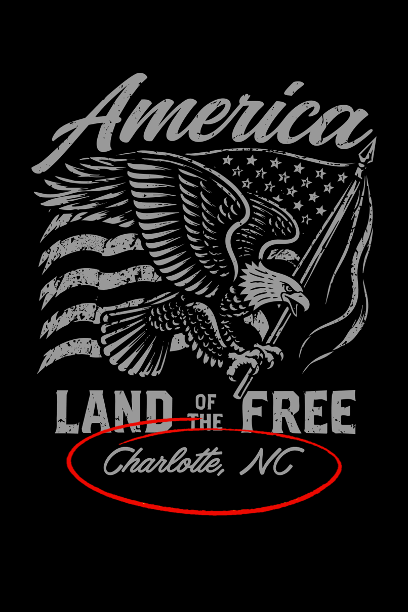 Gildan® Heavy Blend™ Hooded Sweatshirt - Land of the Free