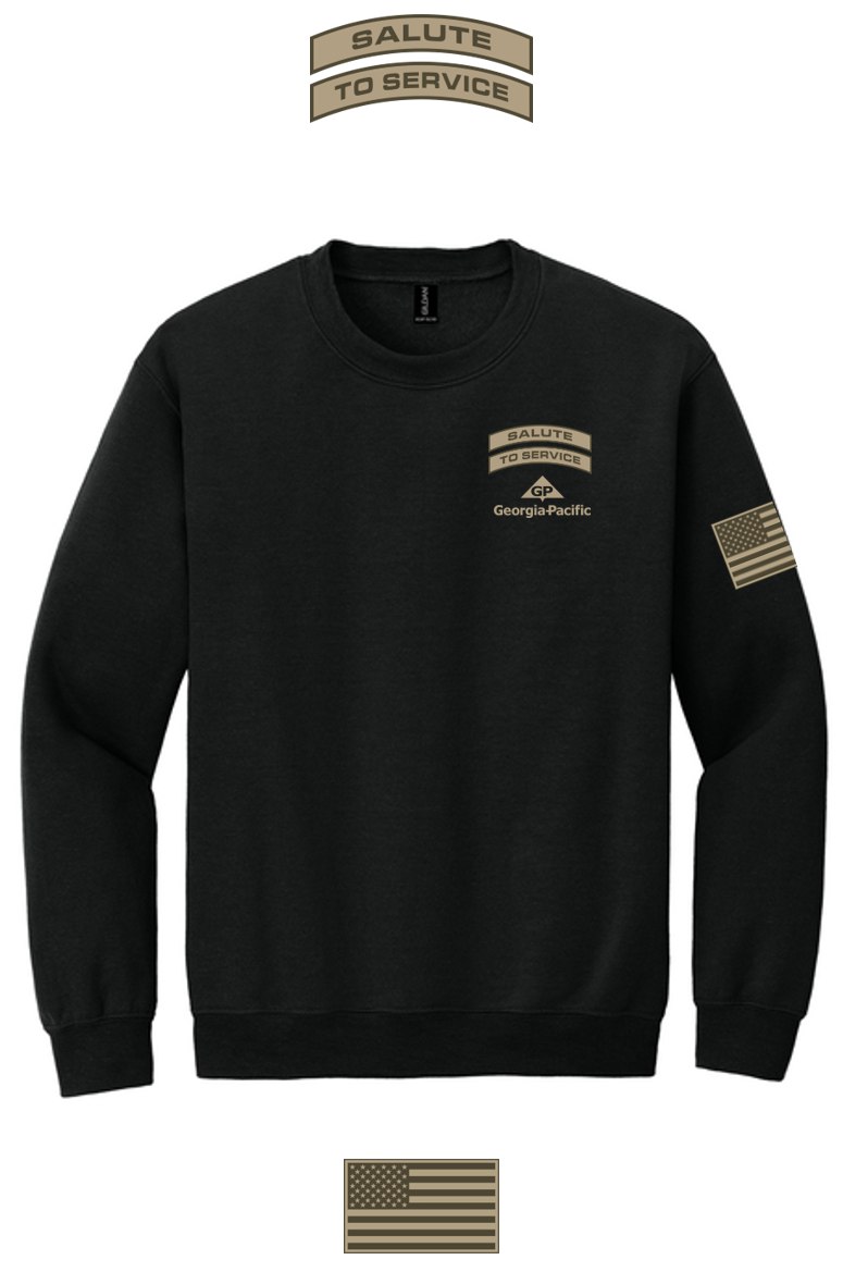 Salute to Service Crewneck Sweatshirt - Georgia Pacific