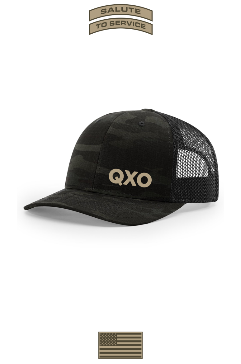 Salute to Service Richardson Printed Tactical Trucker - QXO