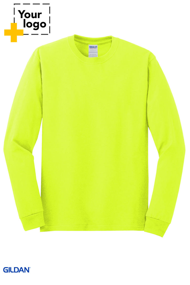 Gildan® Heavy Cotton™ 100% Cotton Long Sleeve T-Shirt