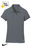 Nike Women's Dri-FIT Solid Icon Pique Modern Fit Polo
