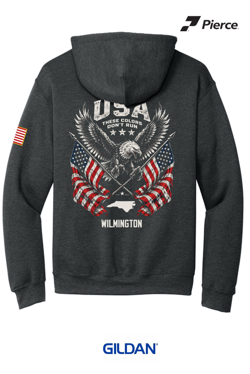 Gildan® Heavy Blend™ Hooded Sweatshirt - USA Colors Don't Run