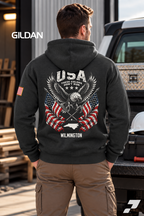Gildan® Heavy Blend™ Hooded Sweatshirt - USA Colors Don't Run