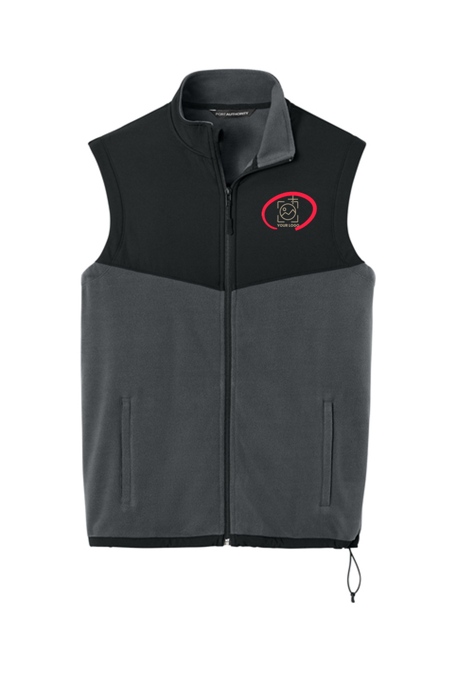 Therma-Tek Fleece Vest + YOUR LOGO