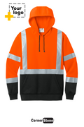 CornerStone® ANSI 107 Class 3 Heavy-Duty Fleece Pullover Hoodie
