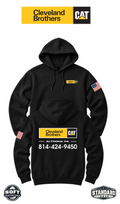 Your Location Hooded Sweatshirt - Cleveland Brothers CAT