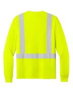 Class 2 Safety Long Sleeve with black bottom + YOUR LOGO
