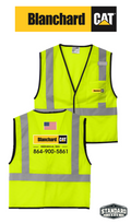 CornerStone® ANSI 107 Class 2 Economy Mesh One-Pocket Vest - Blanchard CAT