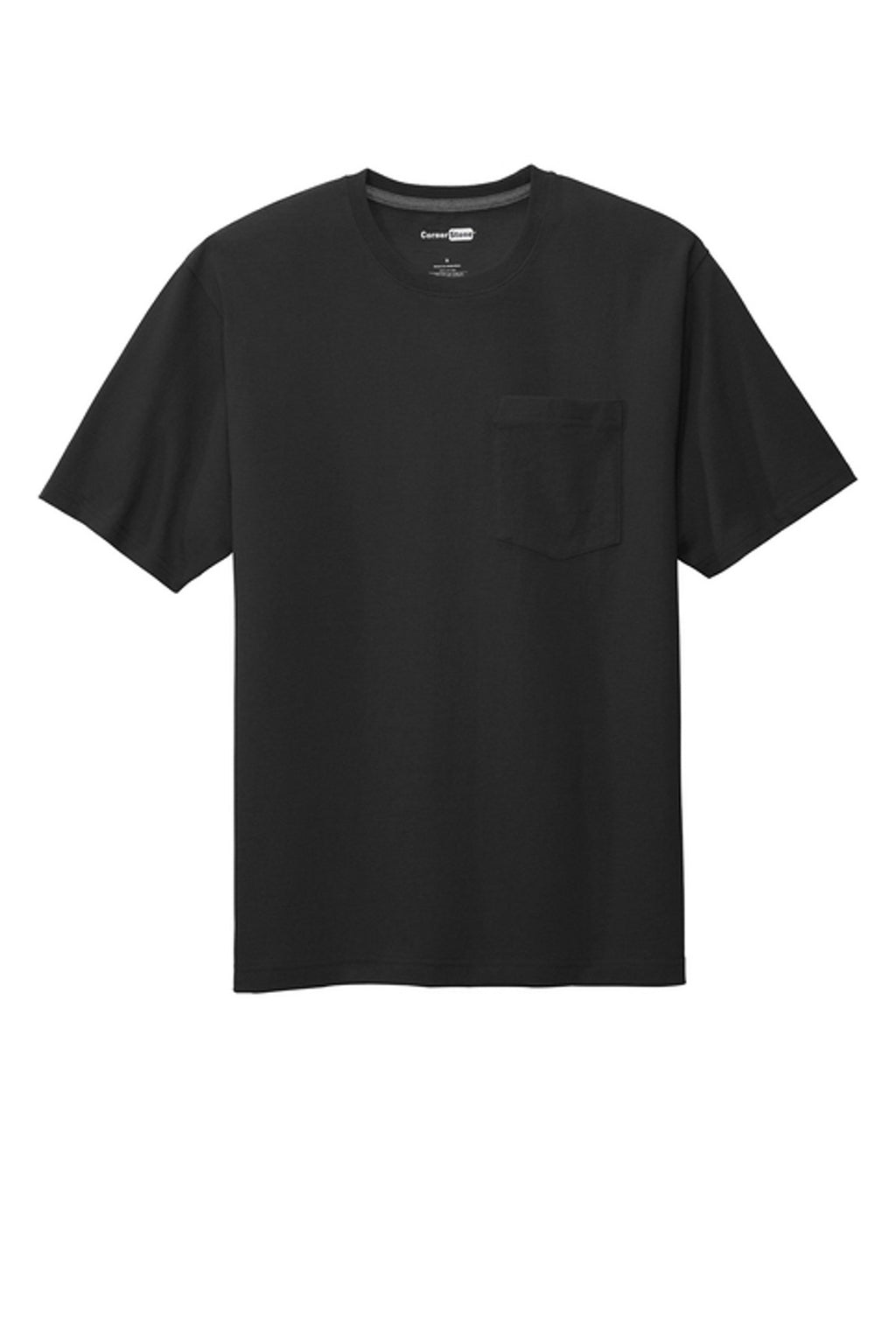 CornerStone® Workwear Pocket Tee + YOUR LOGO