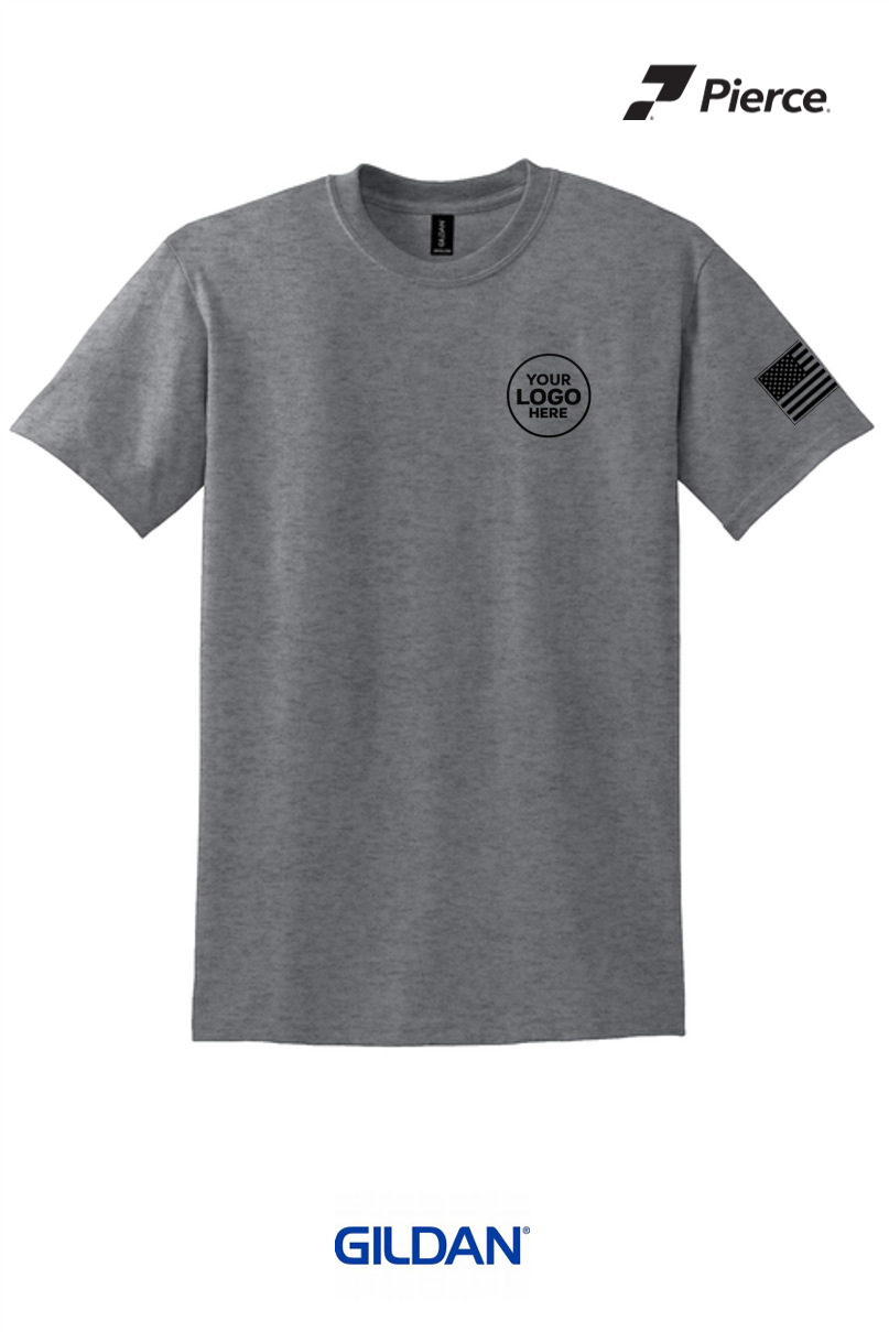 Gildan® DryBlend® 50 Cotton/50 Poly T-Shirt - Topographical State