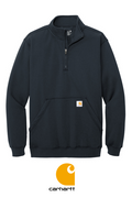 Carhartt® Midweight 1/4-Zip Mock Neck Sweatshirt + YOUR LOGO