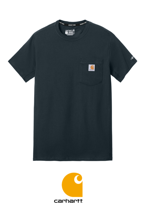 Carhartt Force® Short Sleeve Pocket T-Shirt + YOUR LOGO