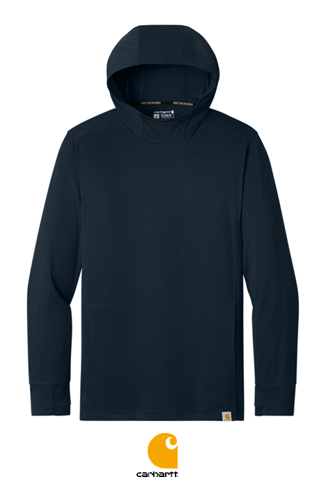 Carhartt Force® Sun Defender™ Long Sleeve Hooded T-Shirt + YOUR LOGO