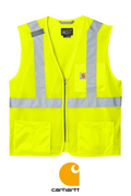 Carhartt® ANSI Class 2 Mesh Zip-Front Vest + YOUR LOGO